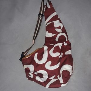 Pet carrier( The burgundy and white is sold)grey one is left